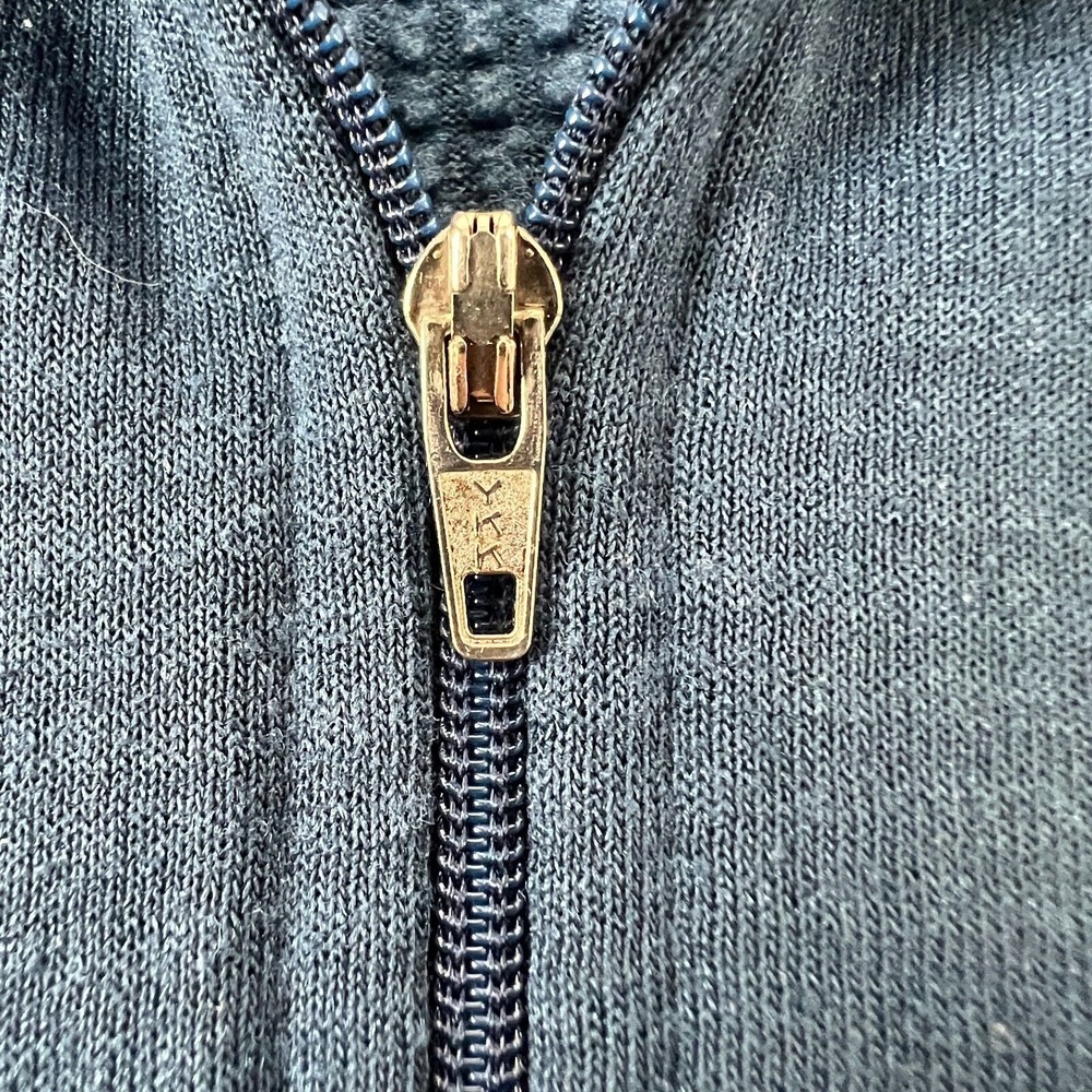 Vtg. Patagonia Jacket Mens Navy Blue Long Sleeve 1/4 Zip Regulator Polortec L - Picture 5 of 15